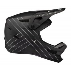 Kask full face juniorski 100% STATUS DH/BMX Helmet Essential Black roz. M (49-50 cm) (NEW)