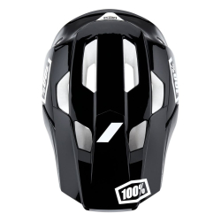 Kask full face 100% TRAJECTA Helmet black white roz. XL (61-64 cm)