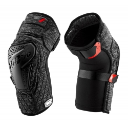 Ochraniacze na kolana 100% SURPASS Knee Guard grey heather black roz. M (NEW)