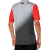 Koszulka męska 100% CELIUM Jersey krótki rękaw grey racer red roz. S