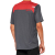 Koszulka męska 100% AIRMATIC Jersey krótki rękaw charcoal racer red roz. L (NEW 2022)