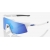 Okulary 100% SPEEDCRAFT Matte White - HiPER Blue Multilayer Mirror Lens (Szkła Niebieskie Lustrzane Wielowarstwowe, LT 1