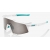 Okulary 100% SPEEDCRAFT BORA Hans Grohe Team White - HiPER Silver Mirror Lens (Szkła Srebrne Lustrzane, LT 14% + Szkła P