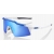 Okulary 100% SPEEDCRAFT SL Matte White/Metallic Blue - HiPER Blue Multilayer Mirror Lens (Szkła Niebieskie Lustrzane Wie