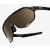 Okulary 100% S2 Matte Black - Soft Gold Lens (Szkła Złote, LT 10% + Szkła Przeźroczyste, LT 93%) (NEW)
