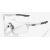 Okulary 100% SPEEDCRAFT Matte White - HiPER Silver Mirror Lens (Szkła Srebrne Lustrzane, LT 14% + Szkła Przeźroczyste, LT 93%) (NEW)