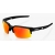 Okulary 100% SPEEDCOUPE Soft Tact Black - HIPER Red Multilayer Mirror Lens (Szkła Czerwone Lustrzane Wielowarstwowe, LT