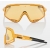 Okulary 100% GLENDALE Soft Tact Mustard - Yellow Lens (Szkło Żółte, LT 68% + Szkło Przeźroczyste, LT 93%) (NEW)
