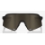 Okulary 100% S3 Soft Tact Black - Soft Gold Lens (Szkła Złote, LT 10% + Szkła Przeźroczyste, LT 93%) (NEW)