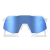 Okulary 100% S3 Matte Black - HiPER Blue Multilayer Mirror Lens (Szkła Niebieskie Lustrzane Wielowarstwowe LT 15% + Szkła Przeźroczyste 93%) (NEW 2021