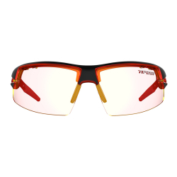 Okulary TIFOSI CRIT CLARION FOTOTEC black red (3szkła 14,7% Clarion Red, 41,4% AC Red, 95,6% Clear) (NEW)