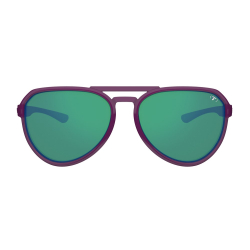 Okulary TIFOSI SELCA plum crazy (1 szkło Smoke Green Mirror 14% transmisji światła) (NEW)