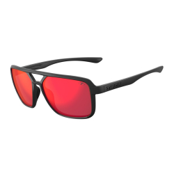 Okulary TIFOSI SALTO blackout (1 szkło Smoke Red Mirror 15% transmisji światła) (NEW)
