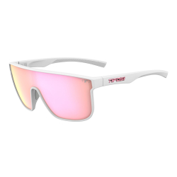 Okulary TIFOSI SANCTUM XL matte white (1 szkło Pink Mirror 13% transmisji światła) (NEW)