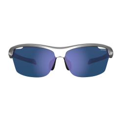 Okulary TIFOSI INTENSE metallic silver (1 szkło Smoke Blue Mirror 13% transmisji światła) (NEW).