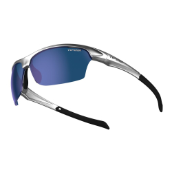 Okulary TIFOSI INTENSE metallic silver (1 szkło Smoke Blue Mirror 13% transmisji światła) (NEW).