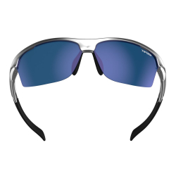 Okulary TIFOSI INTENSE metallic silver (1 szkło Smoke Blue Mirror 13% transmisji światła) (NEW).