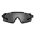 Okulary TIFOSI AETHON matte black (3szkła 15,4% Smoke, 41,4% AC Red, 95,6% Clear) (NEW)