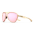 Okulary TIFOSI SELCA crystal brown (1 szkło Pink Mirror 13% transmisji światła) (NEW)