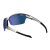 Okulary TIFOSI INTENSE metallic silver (1 szkło Smoke Blue Mirror 13% transmisji światła) (NEW).