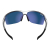 Okulary TIFOSI INTENSE metallic silver (1 szkło Smoke Blue Mirror 13% transmisji światła) (NEW).