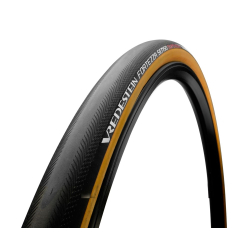 Opona szosowa VREDESTEIN Fortezza Senso Superiore, 700x28C (28-622), Zwijana, TPI320, 280g, Czarna-Żółta (NEW)